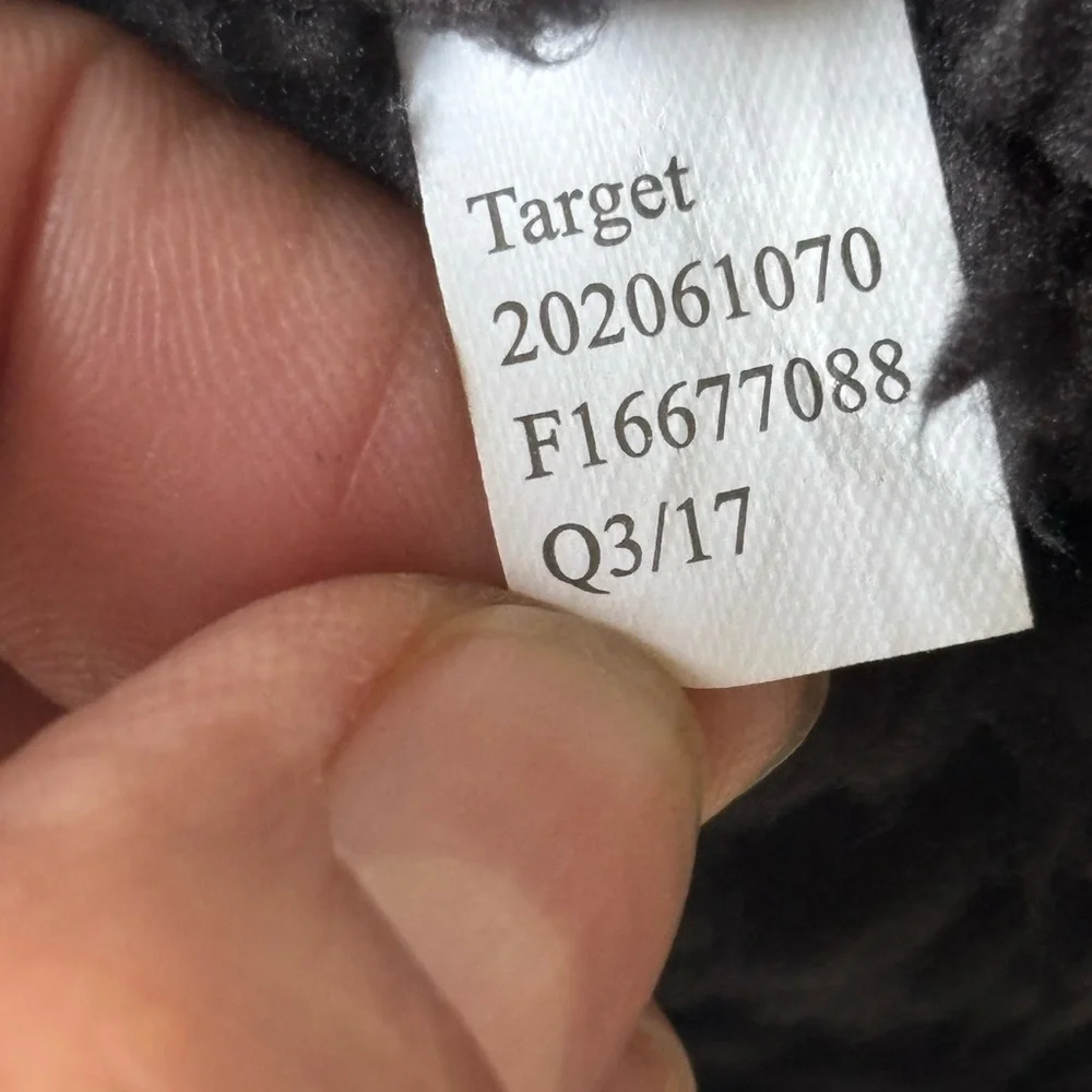 Target Red/Black Geometric Kids style Cap Hat Winter only measurements